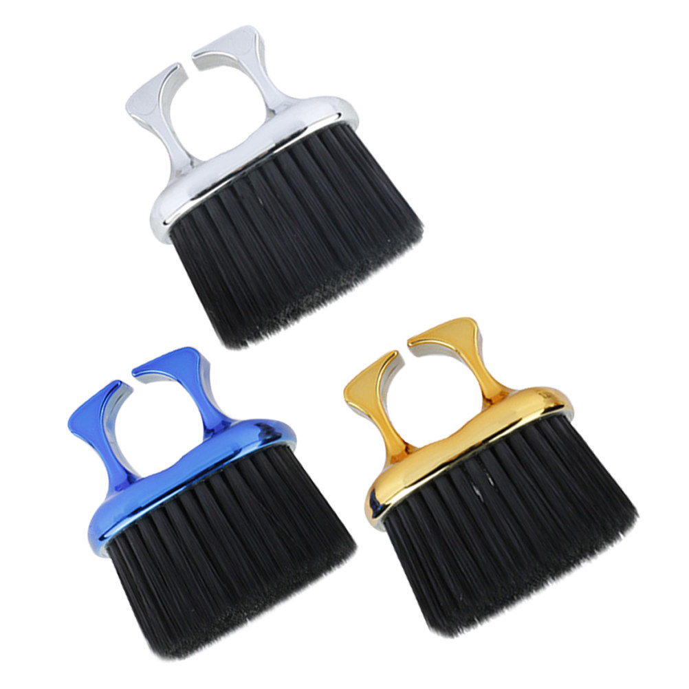 Men'S Grooming Hair Removal - 3Pcs ABS Beard Brush Set Neck
