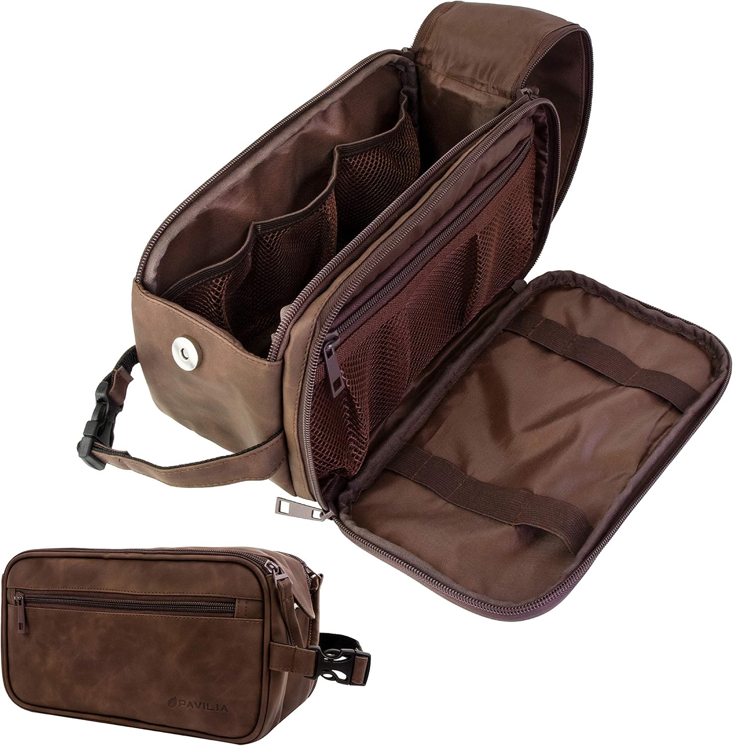 Men'S Grooming Organizer - PAVILIA Toiletry Bag for Men, Travel
