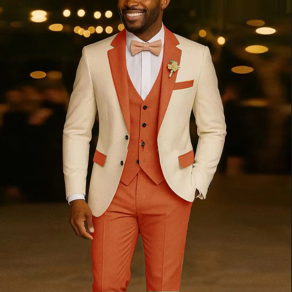 Men'S Grooming For Marriage - New Solid Suits for Men Slim