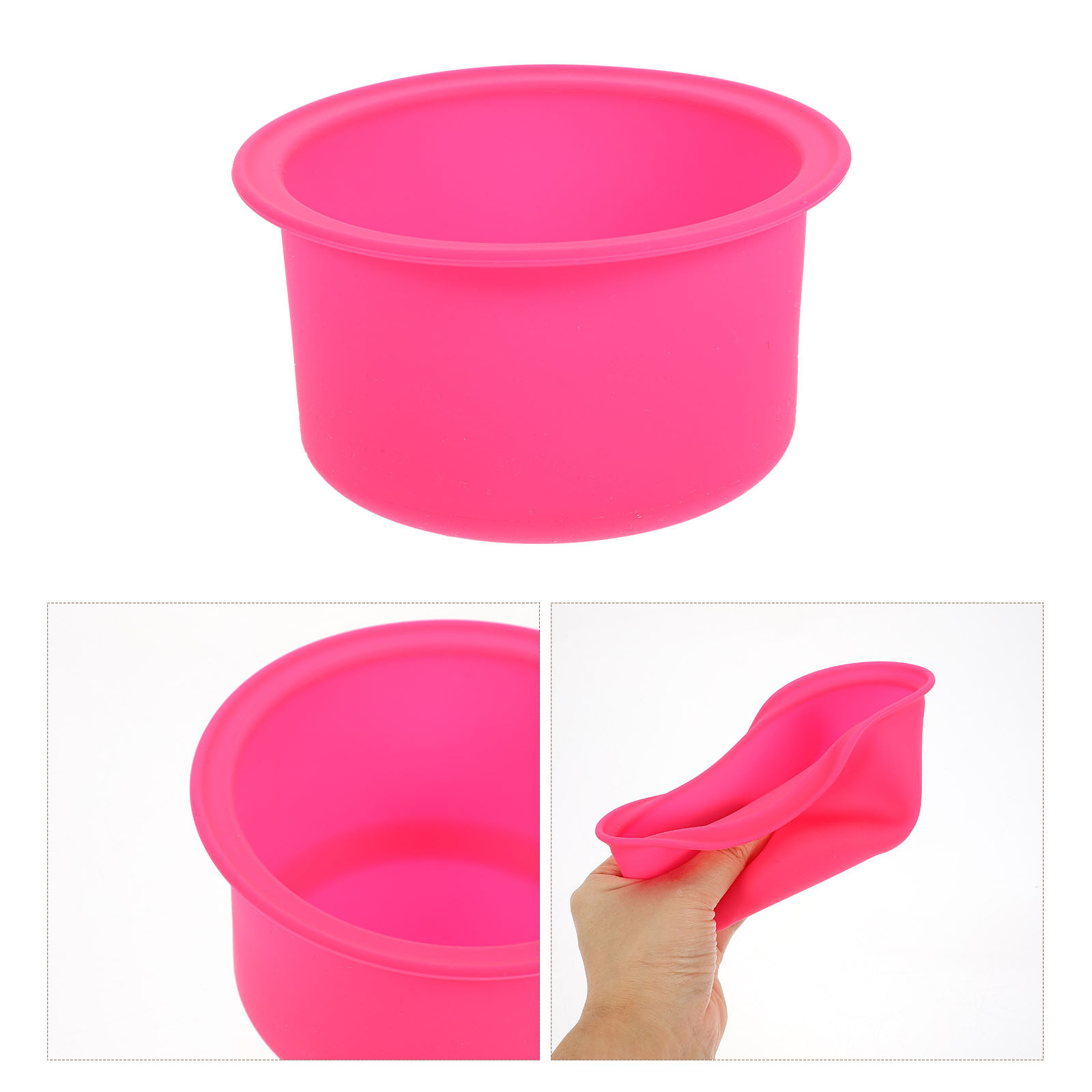 Pink Silicone Wax Melting Pot  - Hair Wax Stick incelemesi ve fiyatı