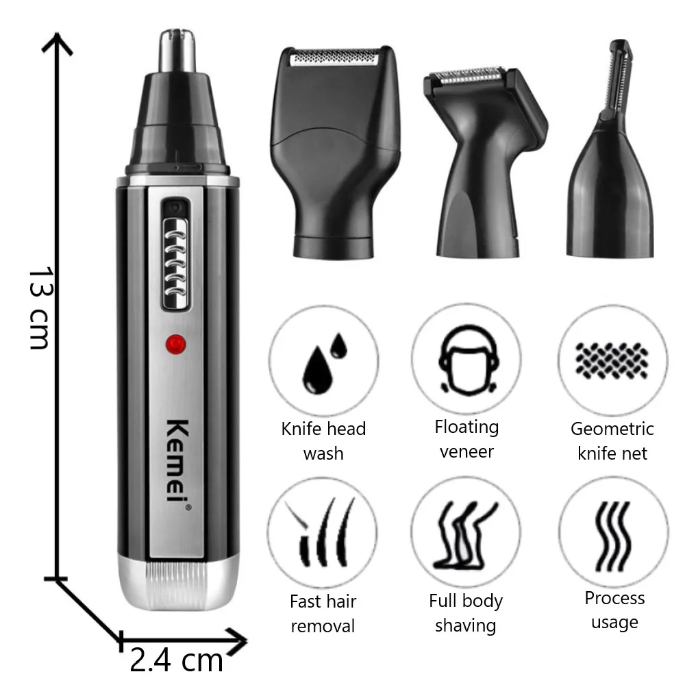 KM-6630 Kemei Trimmer for Men  - Men Grooming Hygiene incelemesi ve fiyatı