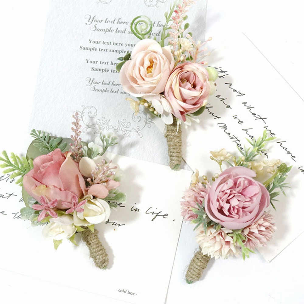 Pink Artificial Flowers Silk R - Men'S Grooming Day incelemesi ve fiyatı