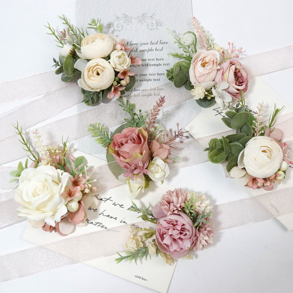 Pink Artificial Flowers Silk R - Men'S Grooming Day incelemesi ve fiyatı