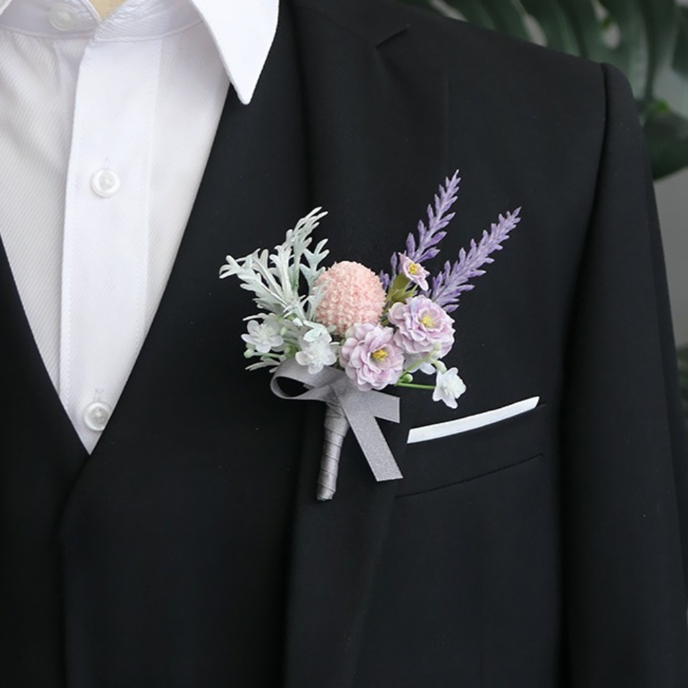 Groom Boutonniere Wedding Deco - Men'S Grooming For Marriage incelemesi ve fiyatı