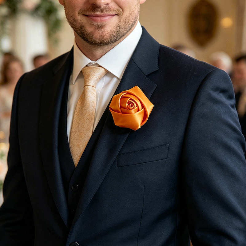 Boutonniere Pins Buttonhole Fl - Men'S Grooming For Marriage incelemesi ve fiyatı