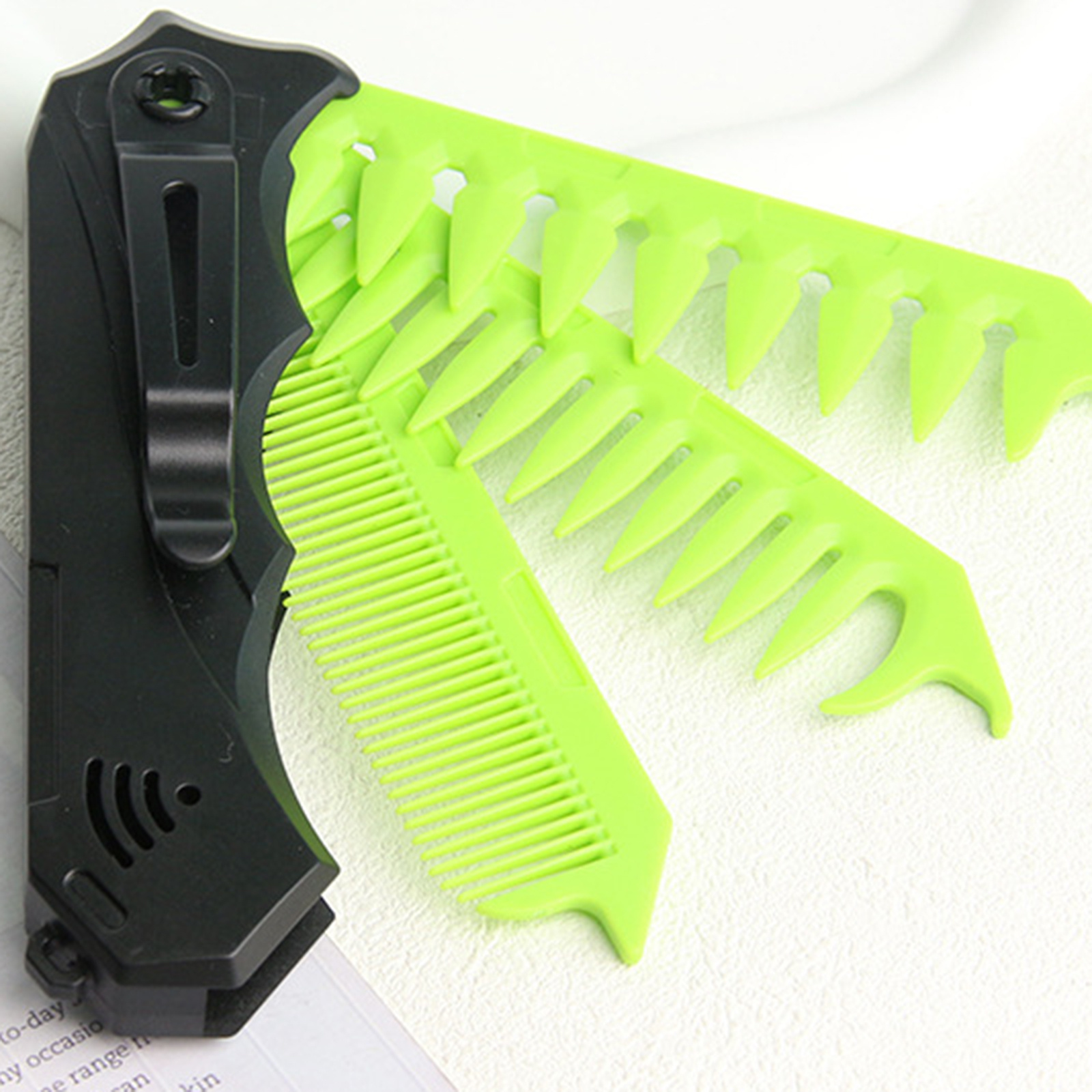 Dual Tooth Folding Comb for Me - Men Grooming Hygiene incelemesi ve fiyatı