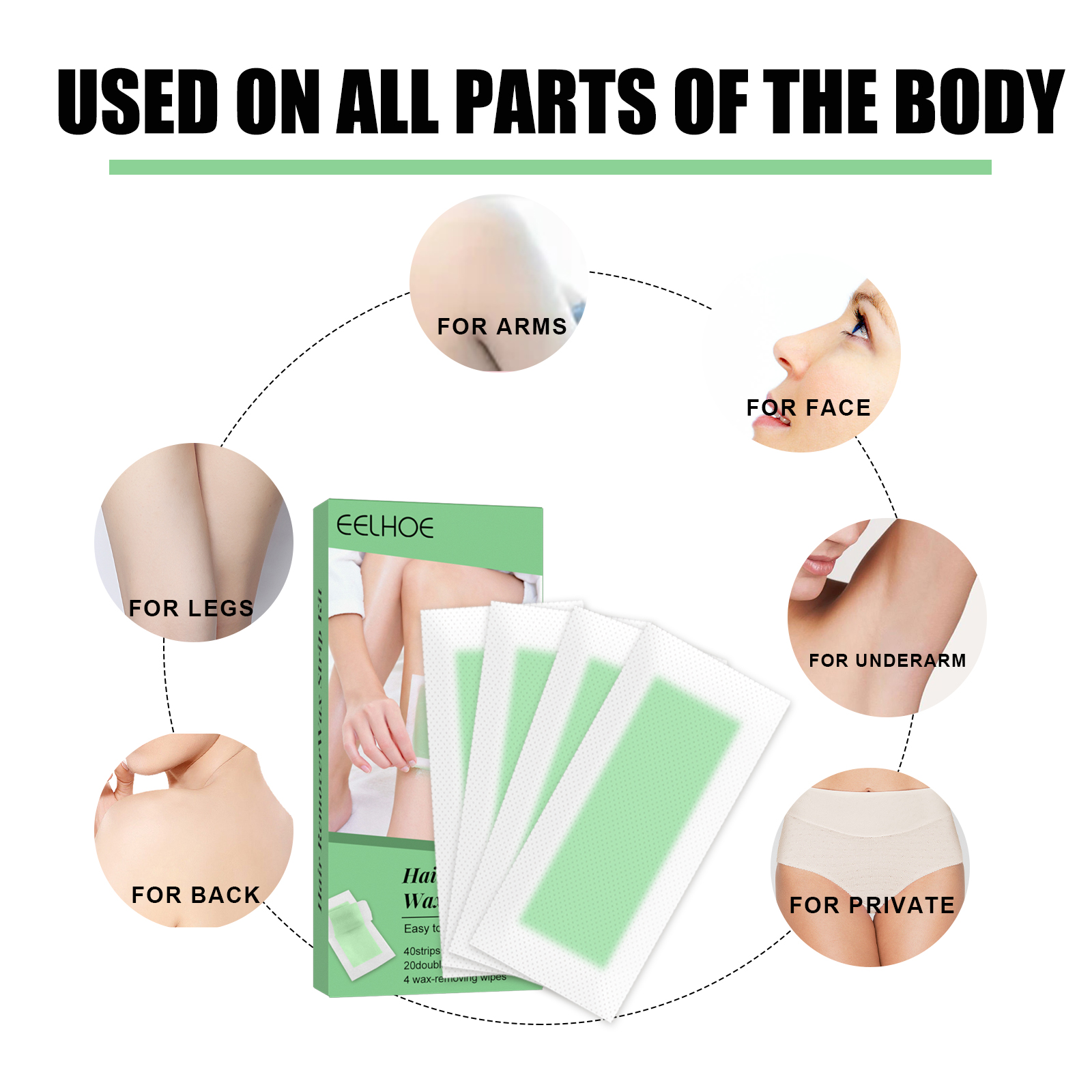 EELHOE Hair Removal Wax Strip  - Hair Wax Stick incelemesi ve fiyatı