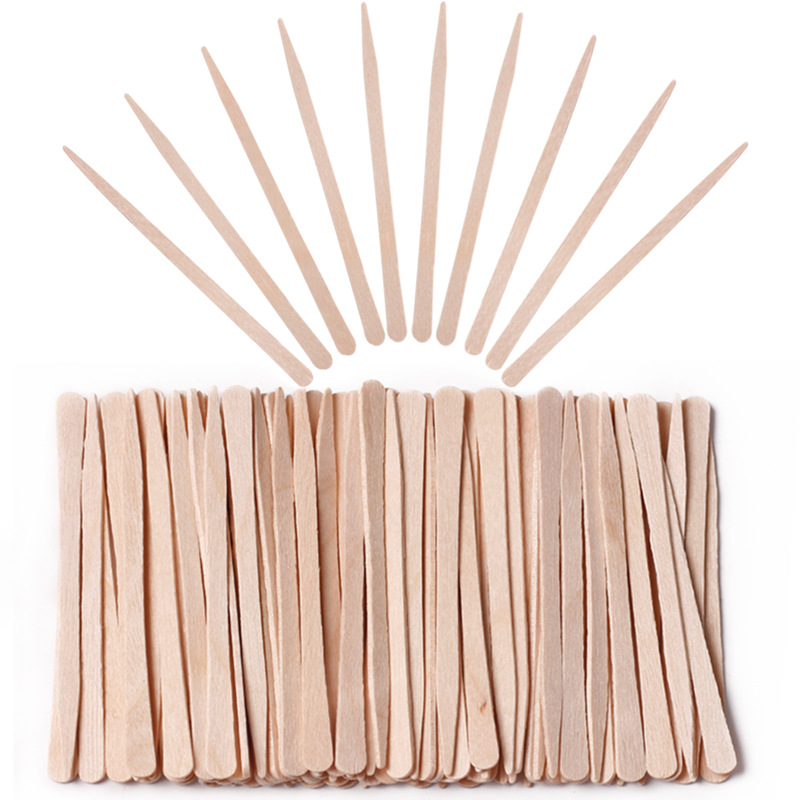 100pcs Disposable Waxing Woode - Hair Wax Stick incelemesi ve fiyatı