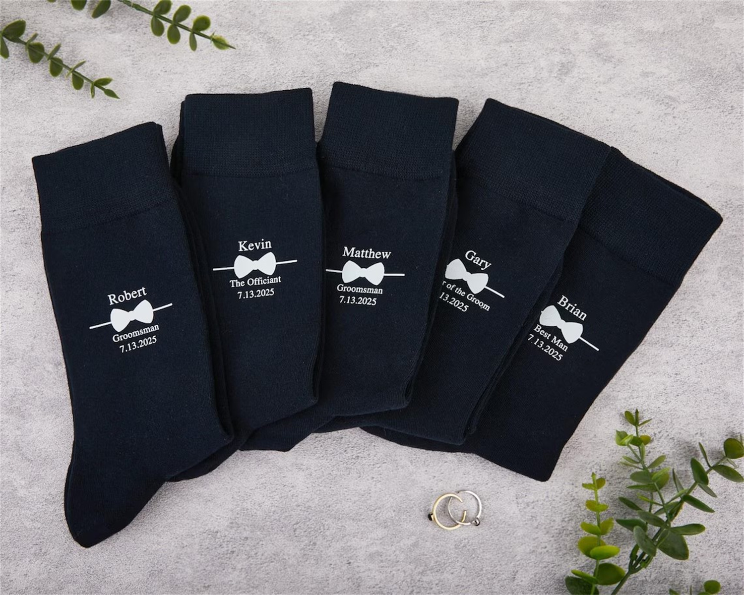 Groomsmen Socks for Wedding, D - Men'S Grooming Day incelemesi ve fiyatı
