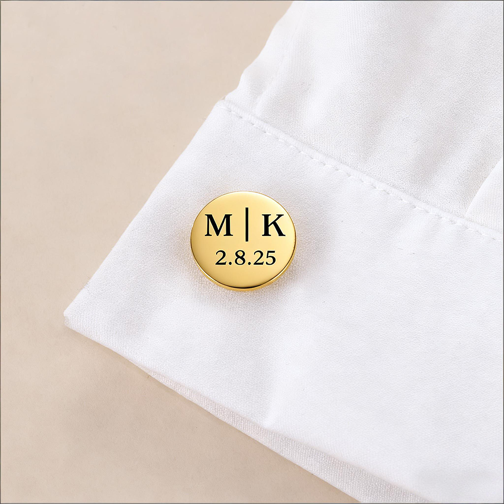 Custom Date Cufflinks Stainles - Men'S Grooming Day incelemesi ve fiyatı