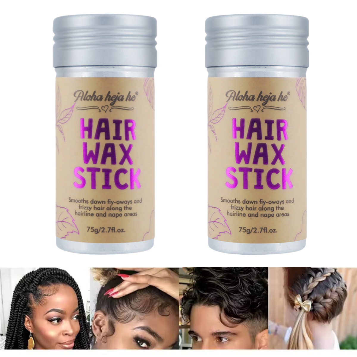 2/5Pcs Hair Styling Kit Wax St - Hair Wax Stick incelemesi ve fiyatı