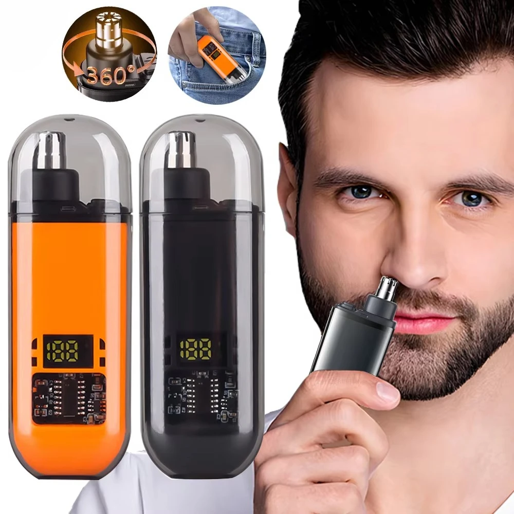 Rechargeable Nose Hair Trimmer - Men'S Grooming Hair Removal incelemesi ve fiyatı