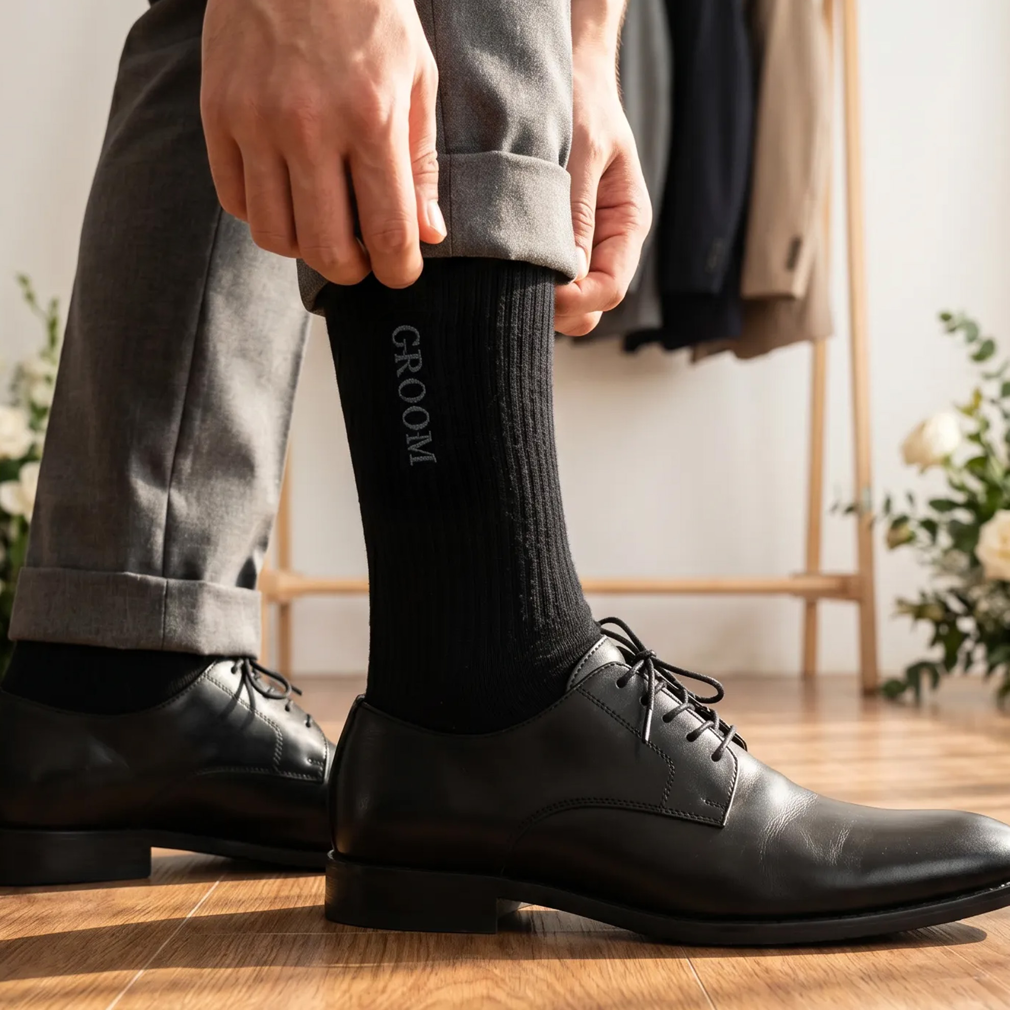 Groom Embroidered Classic Blac - Men'S Grooming Day incelemesi ve fiyatı