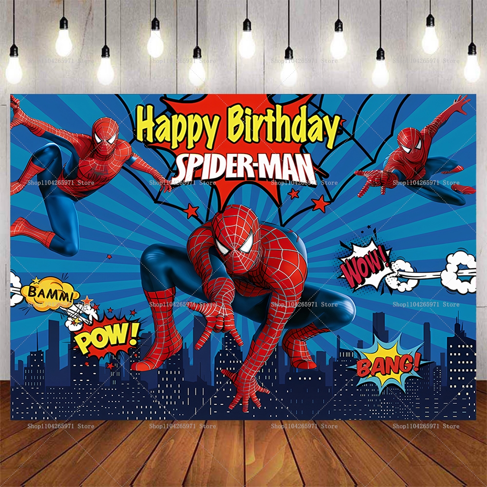 Cool Spider-Man Birthday Backd - Men'S Grooming Day incelemesi ve fiyatı
