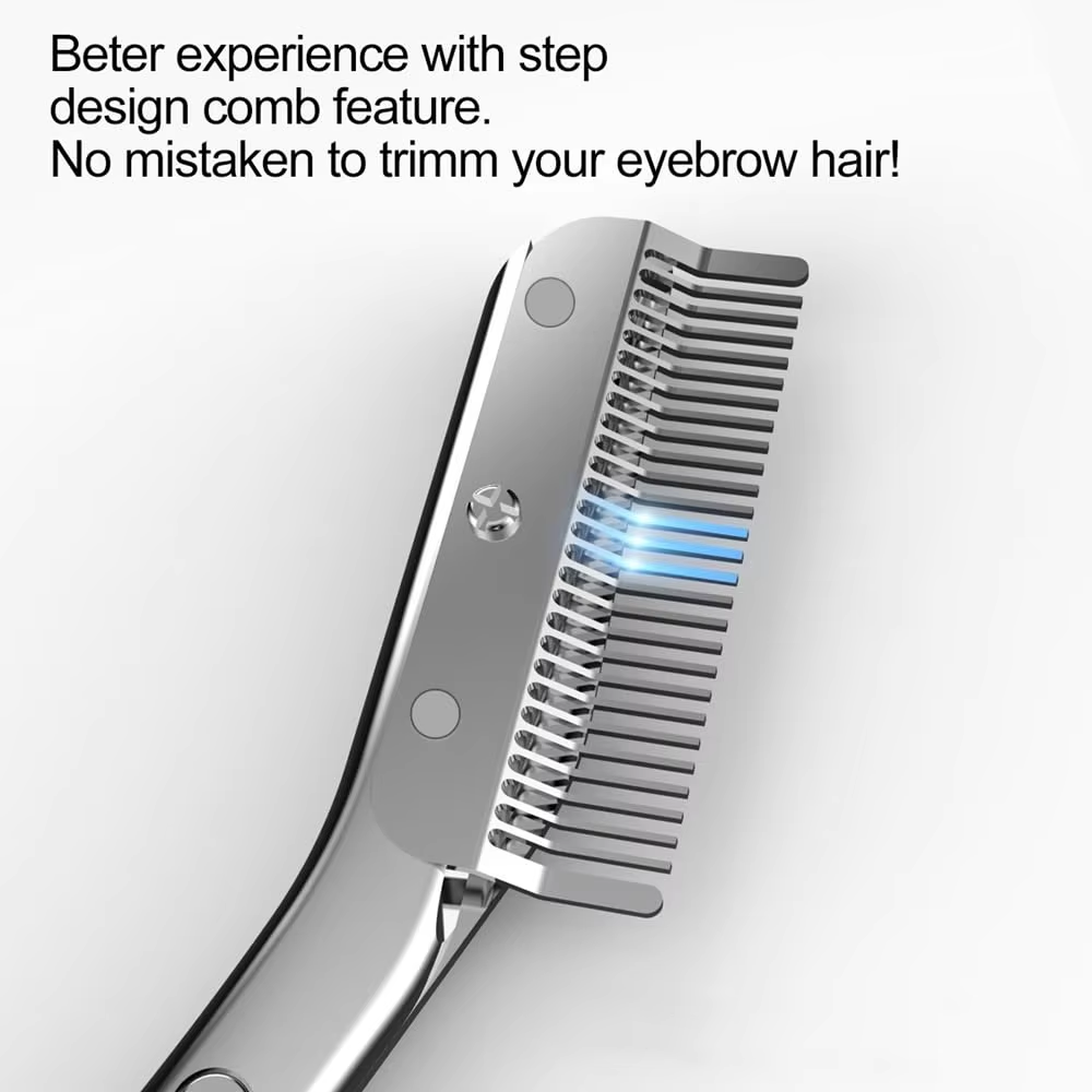 Stainless Steel Eyebrow Trimme - Men'S Grooming Hair Removal incelemesi ve fiyatı