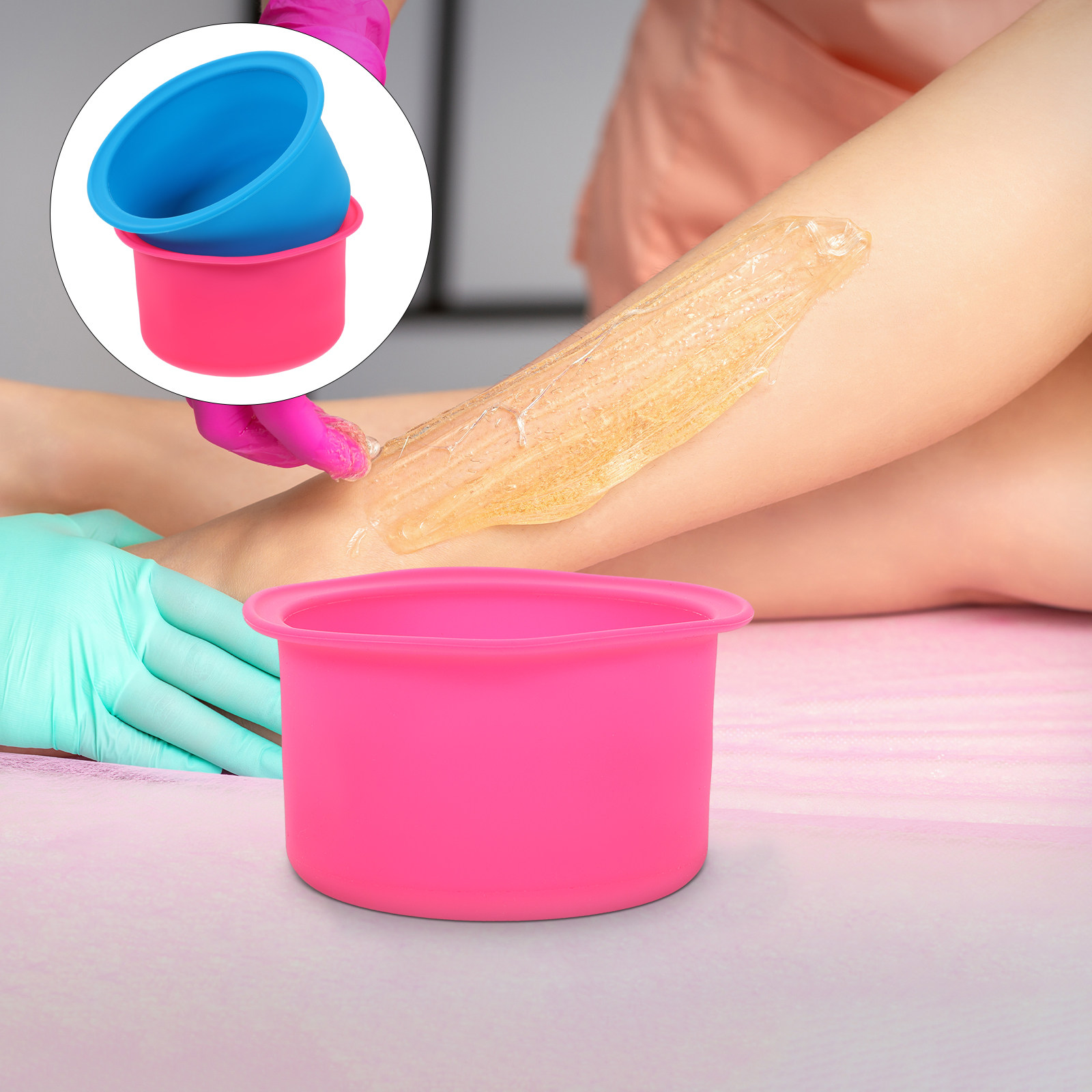 2Pcs Non-Stick Silicone Wax Me - Hair Wax Stick incelemesi ve fiyatı