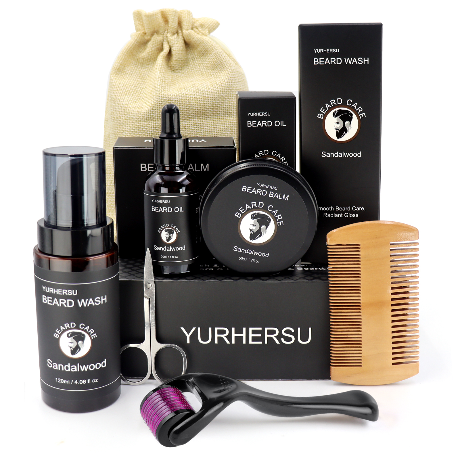 7Pcs Beard Care Kit for Men, G - Men Grooming Hygiene incelemesi ve fiyatı